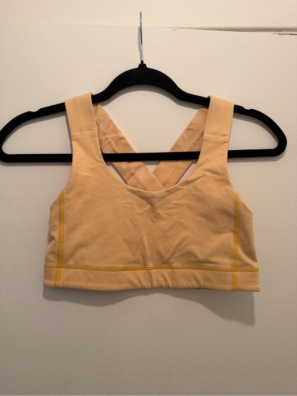 lululemon athletica Peach Cross-Back Sports Bra